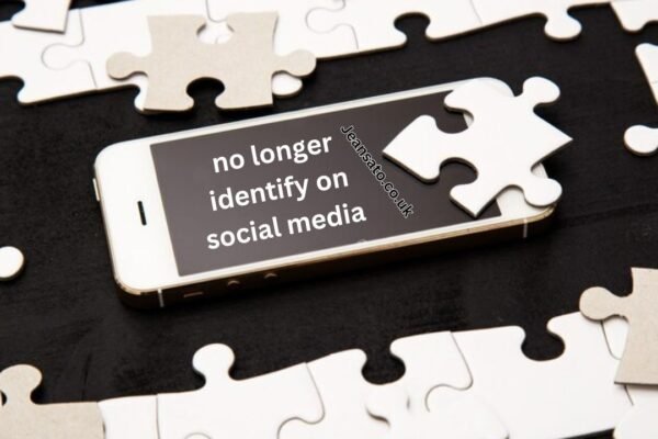 no longer identify on social media